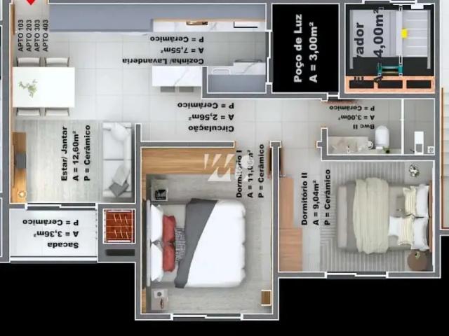 Apartamento venda em Região Geográfica Imediata de Florianópolis, São José