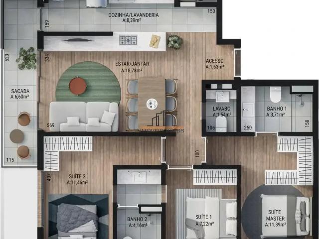 Apartamento venda em São Leopoldo