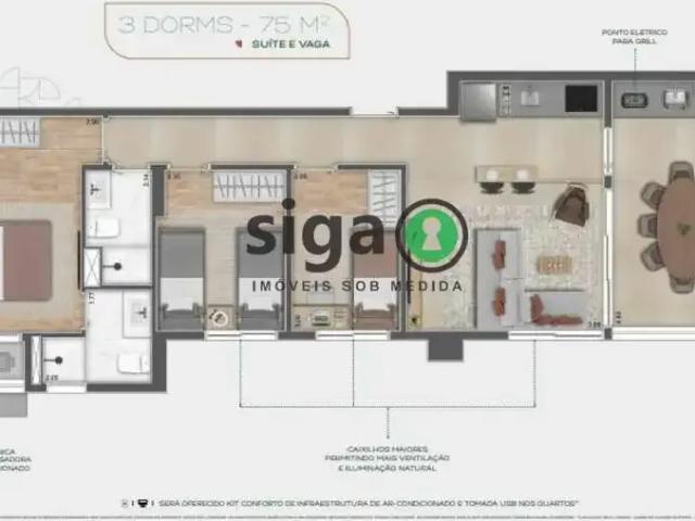 Apartamento venda em Vila Alexandria, São Paulo