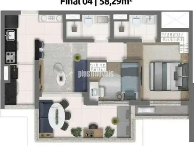 Apartamento venda em Região Imediata de São Paulo, Região Metropolitana de São Paulo
