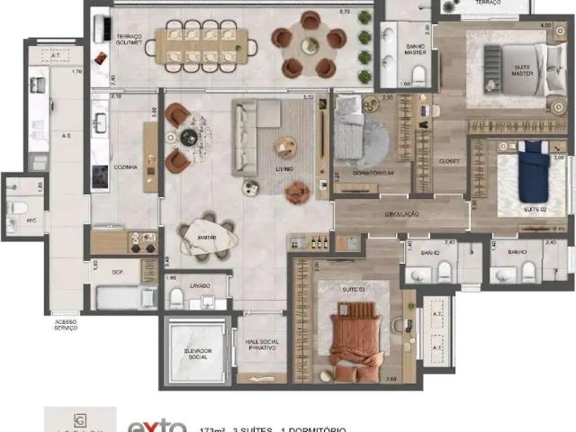 Apartamento venda em Região Imediata de São Paulo, Região Metropolitana de São Paulo