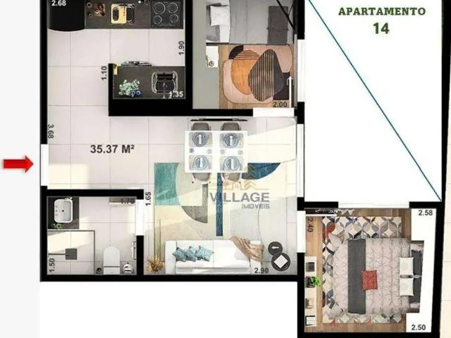 Apartamento venda em City Pinheirinho, São Paulo