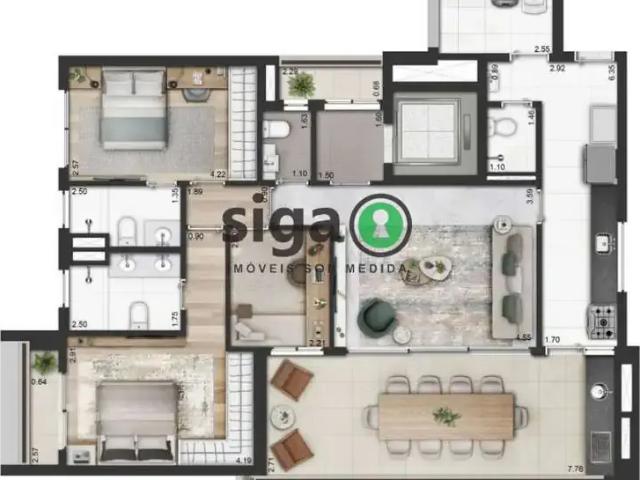 Apartamento venda em Região Imediata de São Paulo, Região Metropolitana de São Paulo