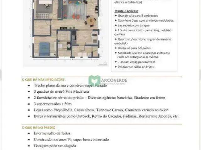 Apartamento venda em Vila Beatriz, São Paulo