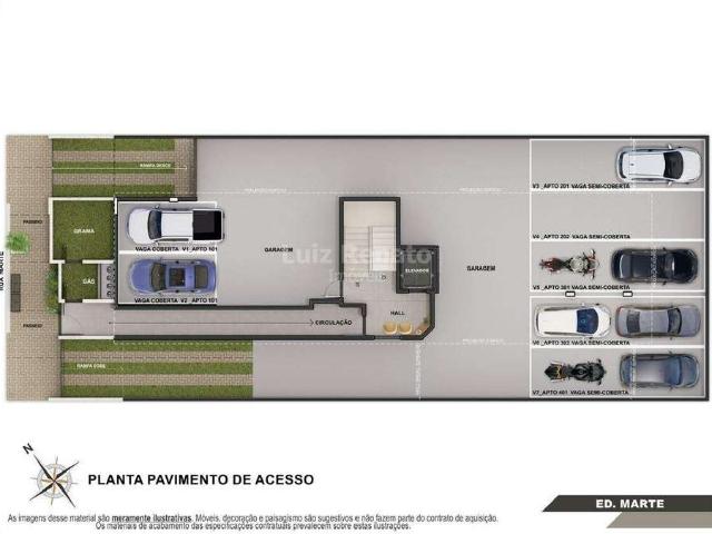 Apartamento venda em Chacreamento Ipê Amarelo, Sabará