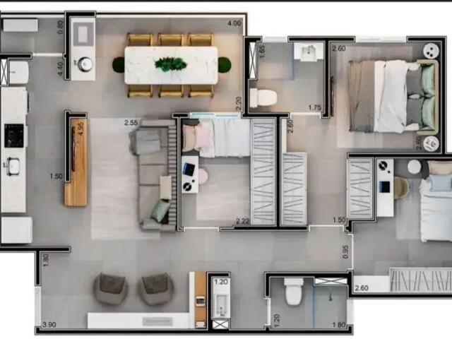 Apartamento venda em Jardim D'Icaraí, Salto