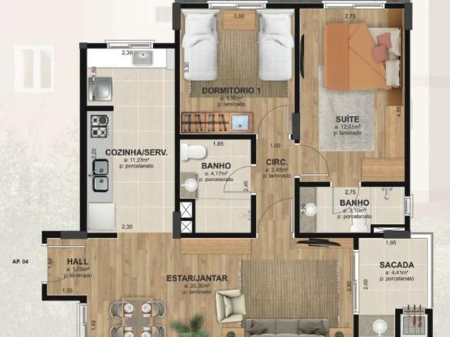 Apartamento venda em Região Geográfica Imediata de Santa Cruz do Sul, Santa Cruz do Sul