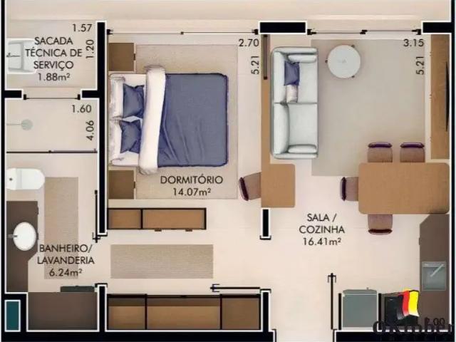 Apartamento venda em Região Geográfica Imediata de Santa Cruz do Sul, Santa Cruz do Sul