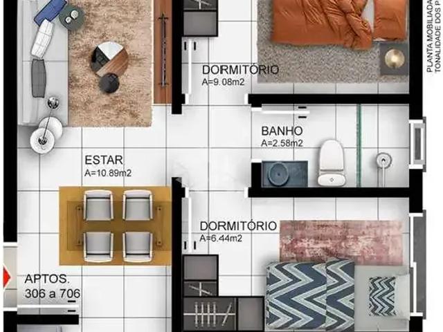 Apartamento venda em Camobi, Santa Maria