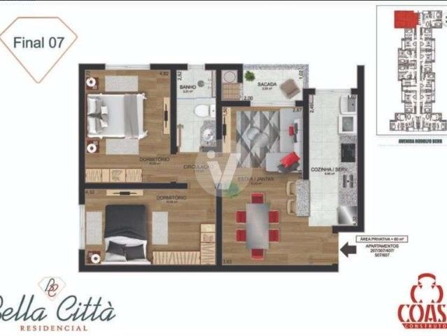 Apartamento venda em Região Geográfica Imediata de Santa Maria, Santa Maria