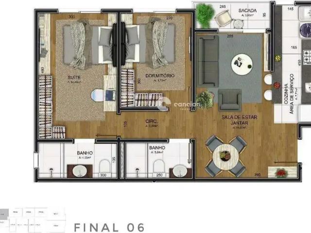 Apartamento venda em Região Geográfica Imediata de Santa Maria, Santa Maria