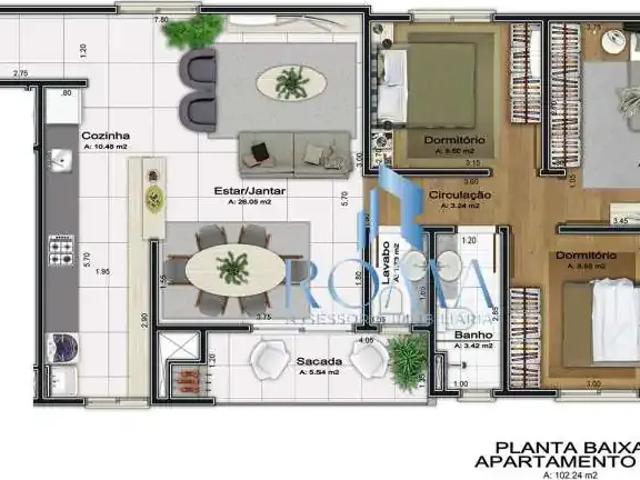 Apartamento venda em Região Geográfica Imediata de Santa Maria, Santa Maria