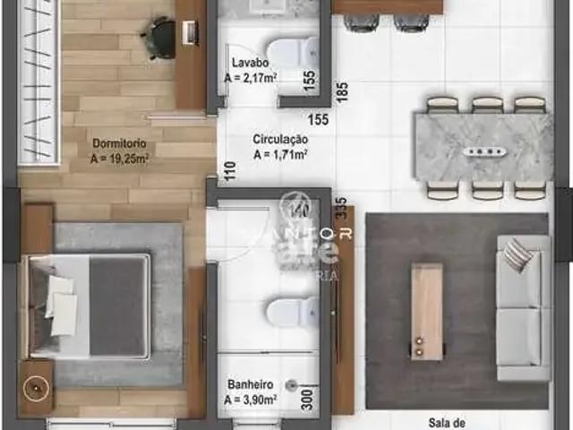 Apartamento venda em Região Geográfica Imediata de Santa Maria, Santa Maria
