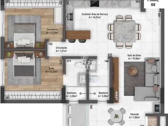 Apartamento venda em Região Geográfica Imediata de Santa Maria, Santa Maria