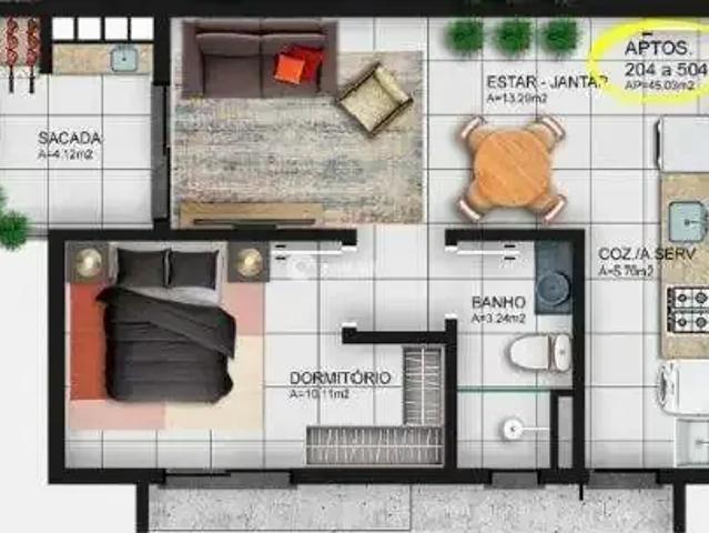 Apartamento venda em Região Geográfica Imediata de Santa Maria, Santa Maria