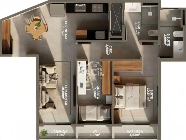 Apartamento venda em Região Geográfica Imediata de Afonso Cláudio - Venda Nova do Imigrante - Santa Maria de Jetibá, Santa Teresa