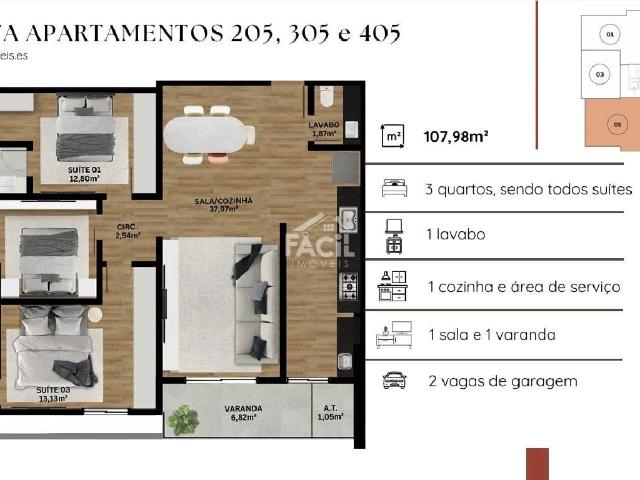 Apartamento venda em Santa Teresa, Região Geográfica Intermediária de Vitória
