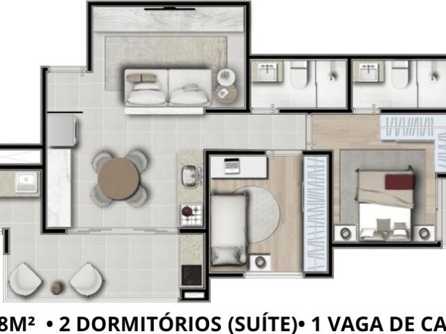 Apartamento venda em Vila Eldízia, Santo André