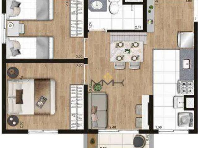 Apartamento venda em Jabaquara, Santos