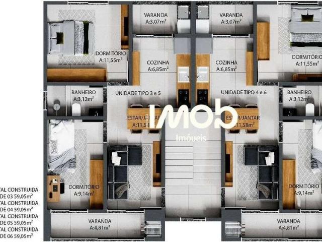 Apartamento venda em Região Geográfica Imediata de Joinville, Schroeder