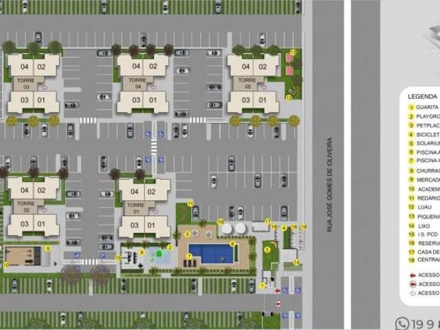 Apartamento venda em Jardim Cidade Nova, Sumaré