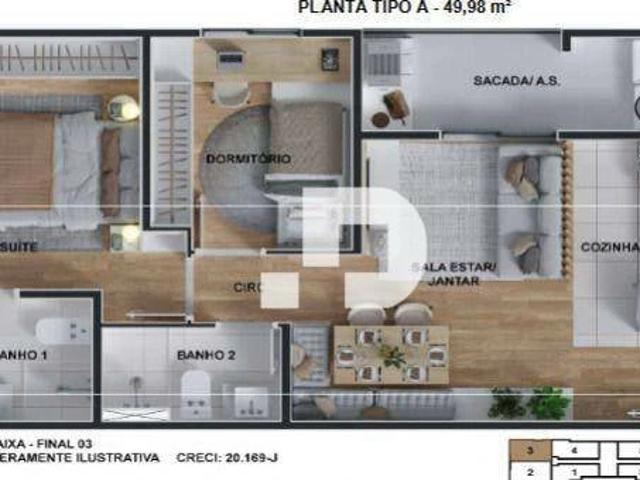 Apartamento venda em Sítio Suíço, Suzano