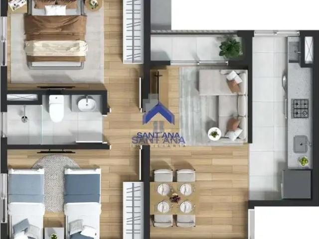 Apartamento venda em Taubaté, Região Geográfica Intermediária de São José dos Campos