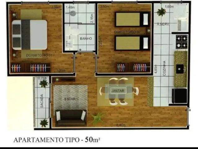 Apartamento venda em Região Imediata de Taubaté-Pindamonhangaba, Região Metropolitana do Vale do Paraíba e Litoral Norte