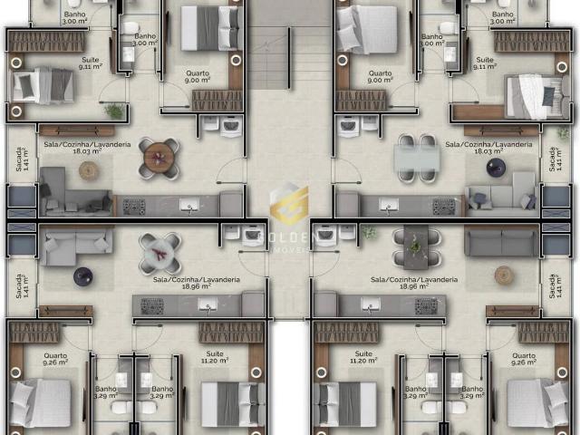 Apartamento venda em Centro, Tijucas