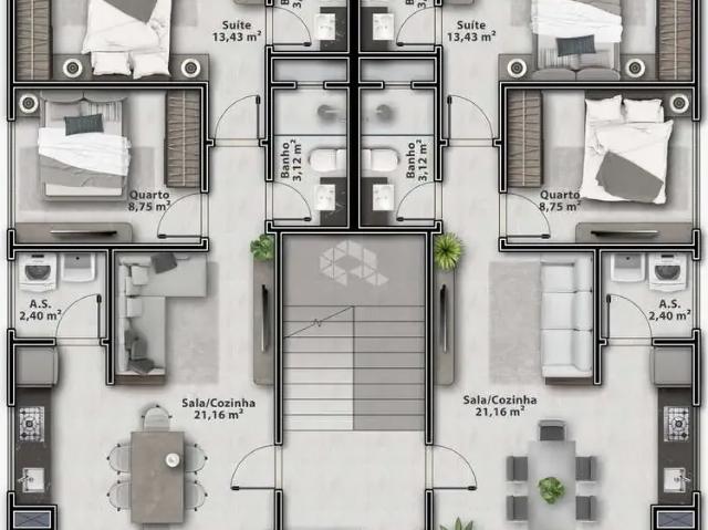Apartamento venda em Região Geográfica Imediata de Itajaí, Tijucas