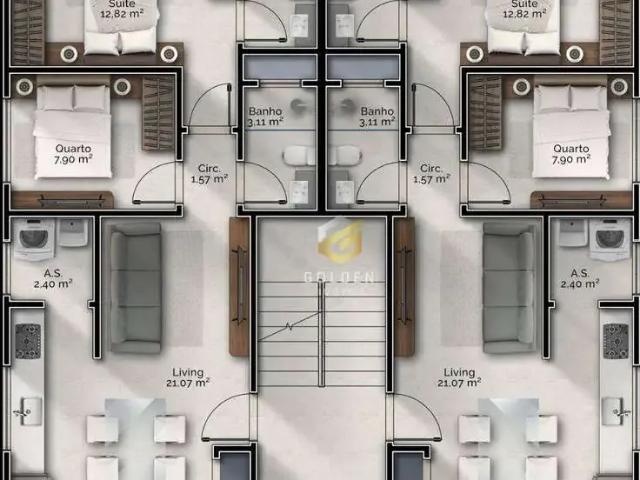 Apartamento venda em Região Geográfica Imediata de Itajaí, Tijucas