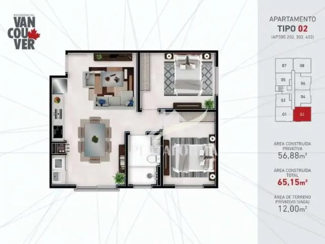 Apartamento venda em Região Geográfica Imediata de Blumenau, Timbó
