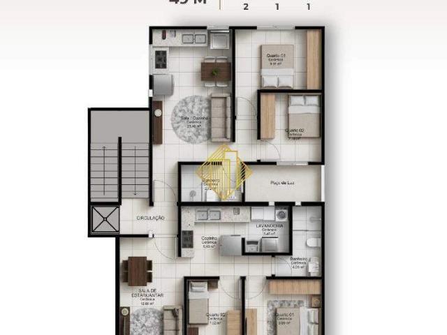 Apartamento venda em Toledo, Região Geográfica Intermediária de Cascavel