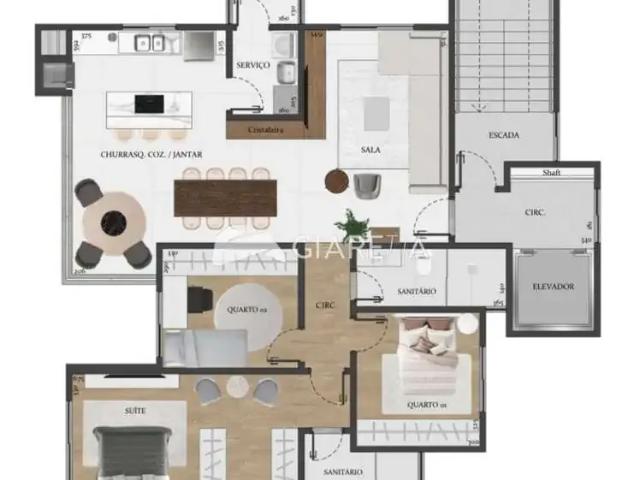 Apartamento venda em Região Geográfica Imediata de Toledo, Toledo