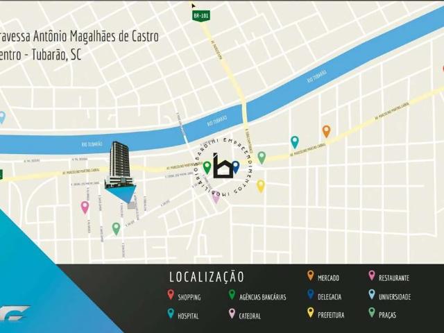 Apartamento venda em Centro, Tubarão