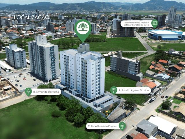 Apartamento venda em Tubarão, Região Geográfica Intermediária de Criciúma