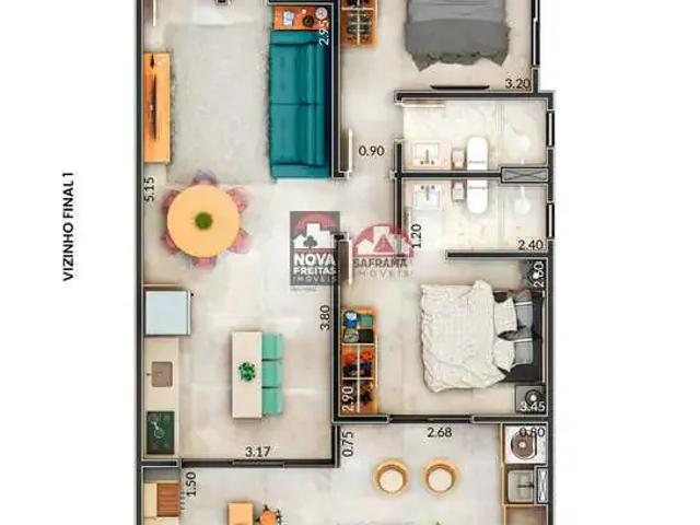 Apartamento venda em Região Imediata de Caraguatatuba-Ubatuba-São Sebastião, Região Metropolitana do Vale do Paraíba e Litoral Norte