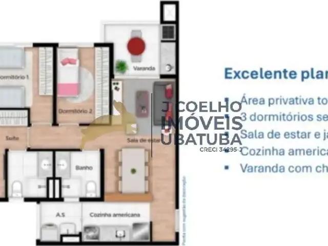 Apartamento venda em Ubatuba