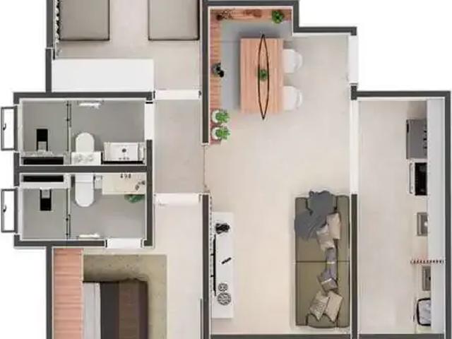 Apartamento venda em Região Imediata de Caraguatatuba-Ubatuba-São Sebastião, Região Metropolitana do Vale do Paraíba e Litoral Norte