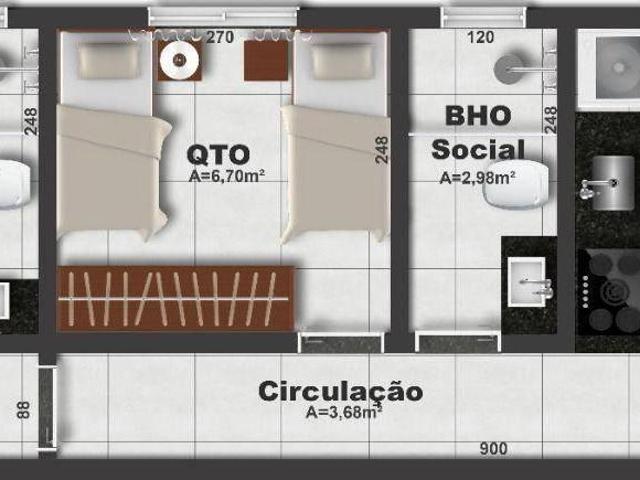 Apartamento venda em Região Geográfica Imediata de Uberlândia, Oliveira Fortes