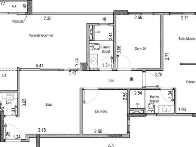 Apartamento venda em Setor Sul, Uberlândia