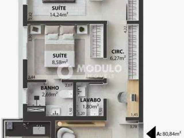 Apartamento venda em Setor Sul, Uberlândia