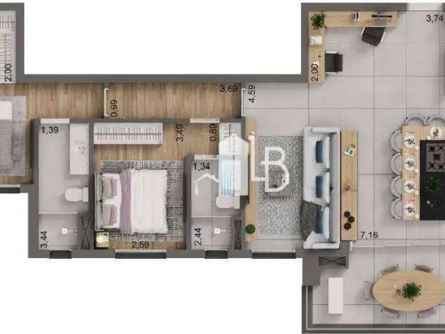 Apartamento venda em Região Geográfica Imediata de Uberlândia, Oliveira Fortes