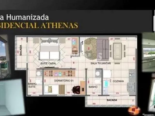 Apartamento venda em Região Geográfica Imediata de Uberlândia, Oliveira Fortes