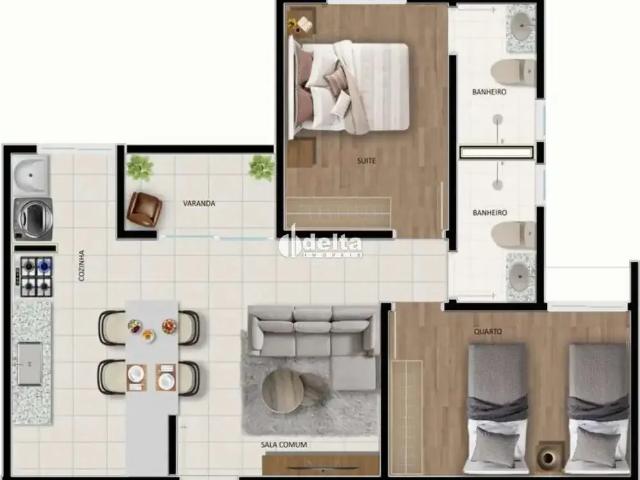 Apartamento venda em Região Geográfica Imediata de Uberlândia, Oliveira Fortes