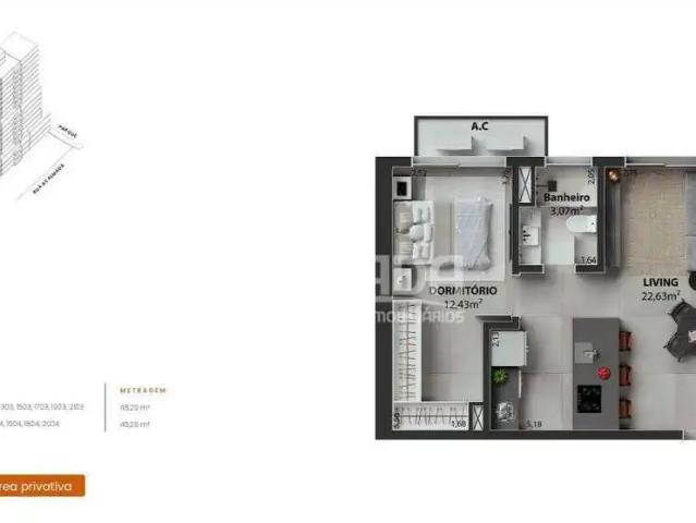 Apartamento venda em Região Geográfica Imediata de Uberlândia, Oliveira Fortes