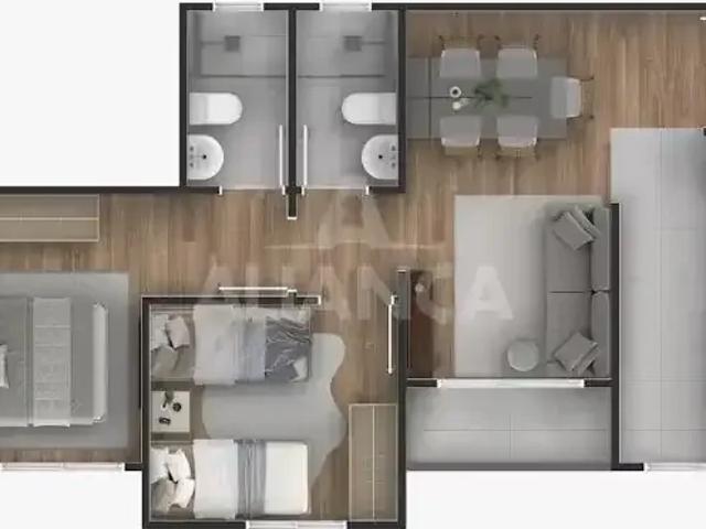 Apartamento venda em Região Geográfica Imediata de Uberlândia, Oliveira Fortes