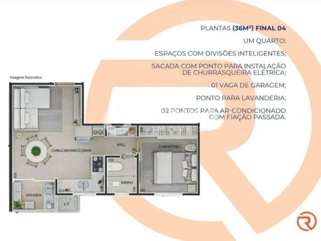 Apartamento venda em Região Geográfica Imediata de Uberlândia, Oliveira Fortes