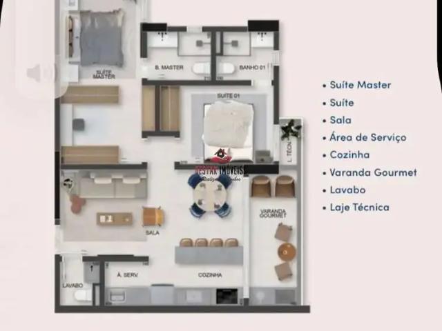 Apartamento venda em Região Geográfica Imediata de Uberlândia, Oliveira Fortes
