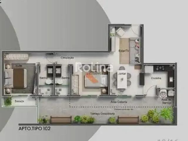 Apartamento venda em Região Geográfica Imediata de Uberlândia, Oliveira Fortes